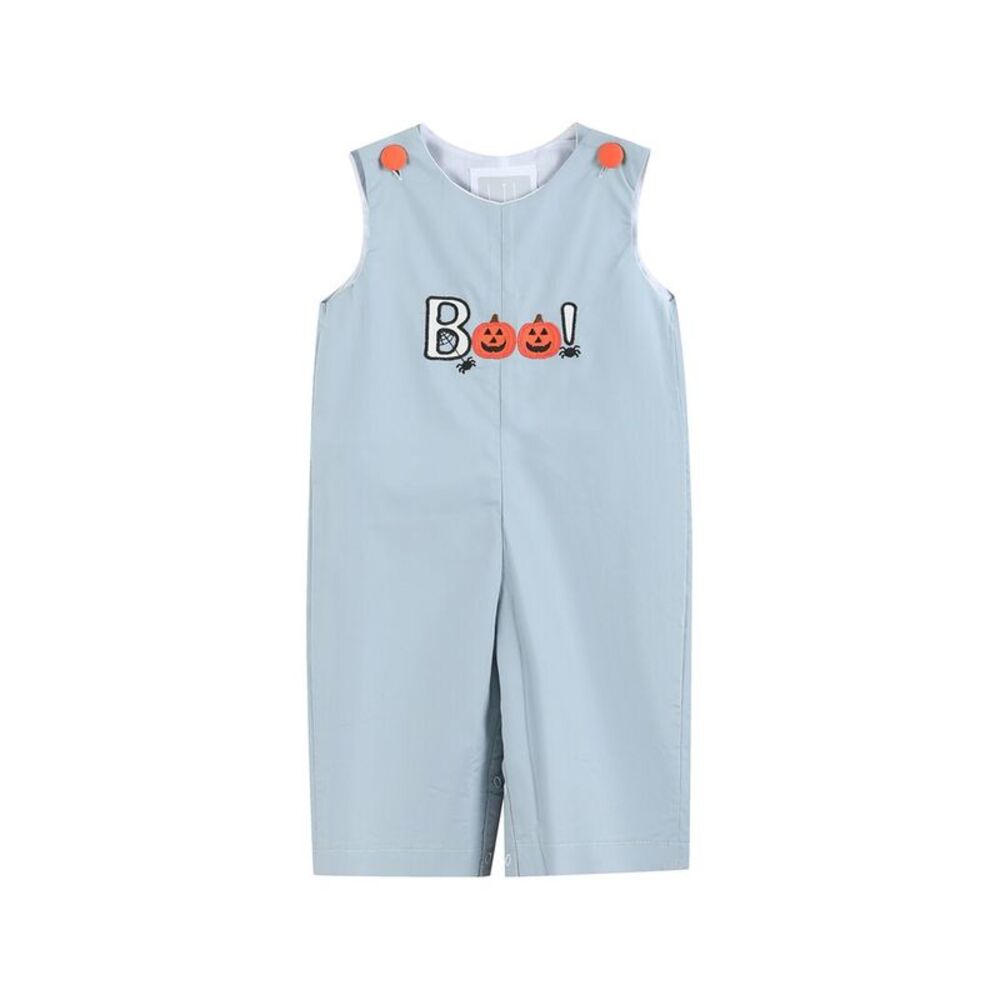 Lil Cactus Girls Overall, Grey